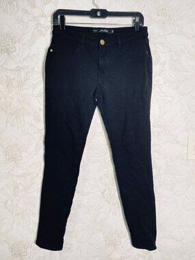 JW Max Black Skinny Pants USA 2XL Stretchy Design FIT LIKE AN XL